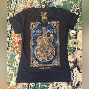 Hard Rock Couture Tee with Sexy Cutout